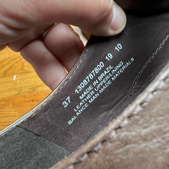 Dansko brown leather ankle heeled booties size 7 - Picture 4 of 4